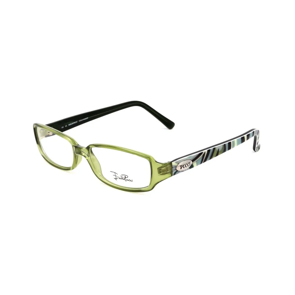 Emilio Pucci Women's Green Plastic Frames