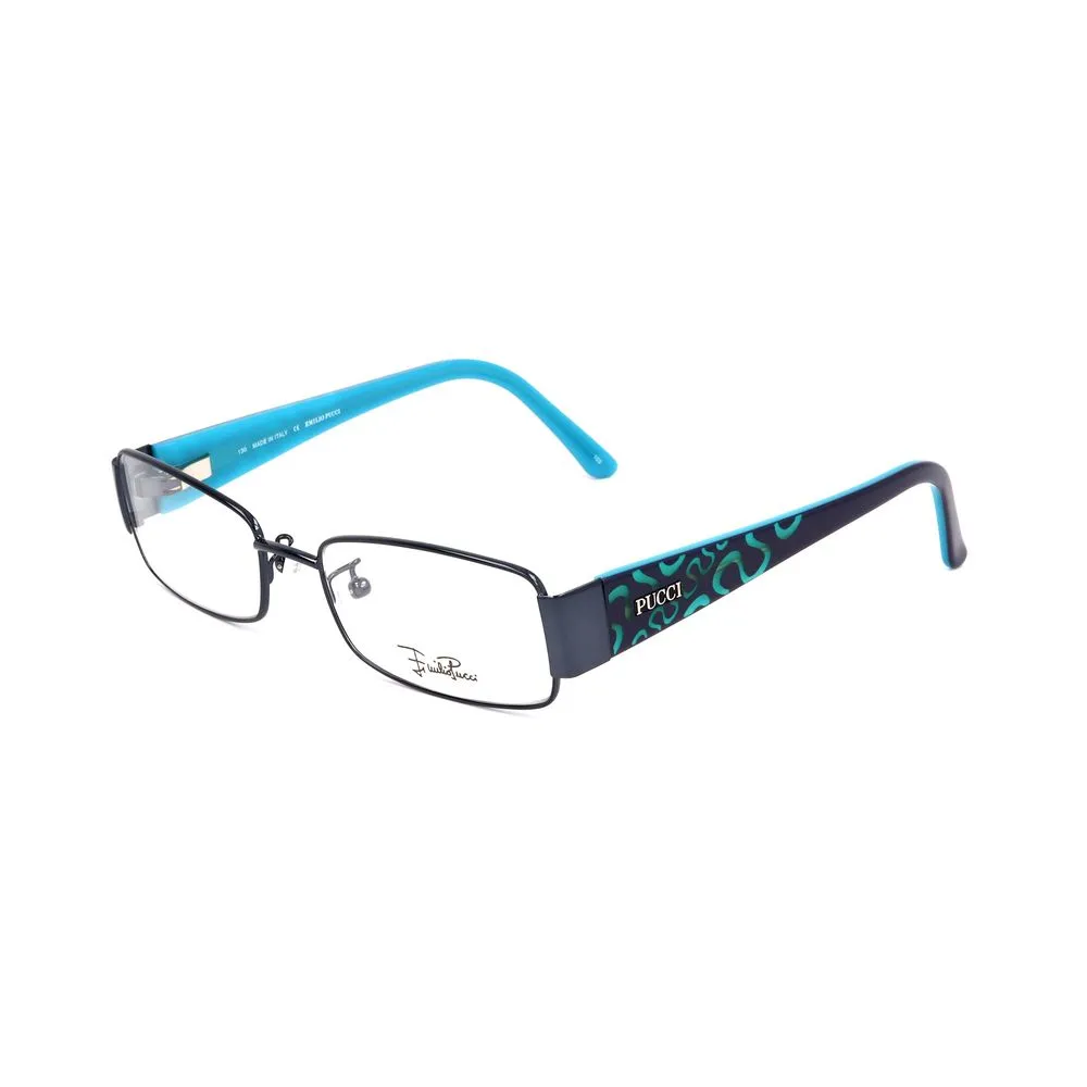 Emilio Pucci Women's Blue Metal Frames
