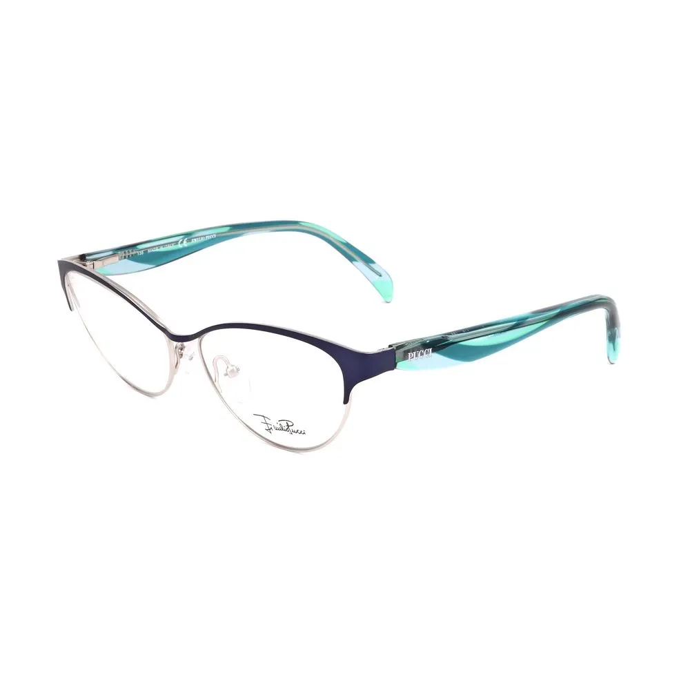 Emilio Pucci Women's Silver Metal Frames