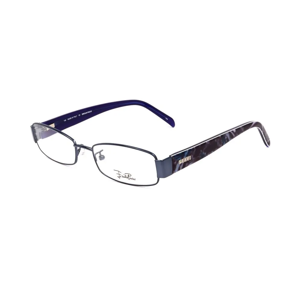 Emilio Pucci Women's Blue Metal Frames