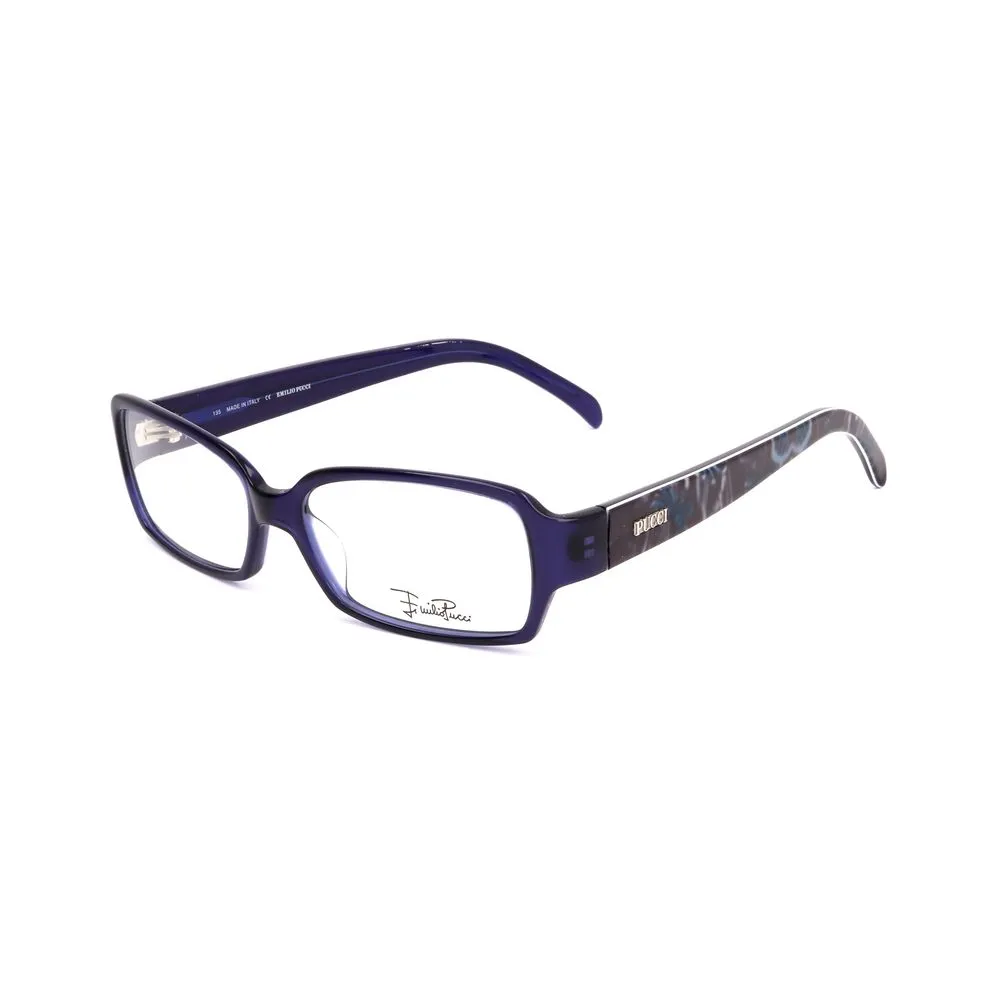 Emilio Pucci Women's Blue Plastic Frames