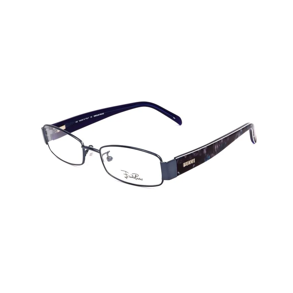 Emilio Pucci Women's Blue Metal Frames