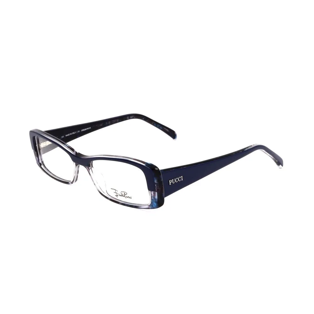 Emilio Pucci Women's Blue Plastic Frames