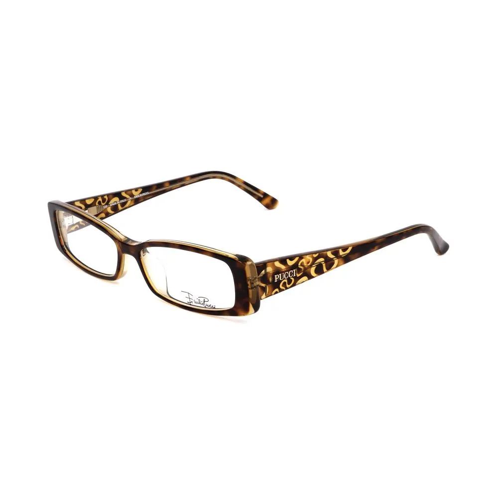 Emilio Pucci Women's Orange Plastic Frames