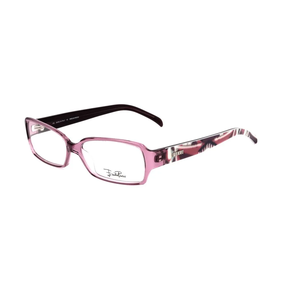 Emilio Pucci Women's Purple Plastic Frames