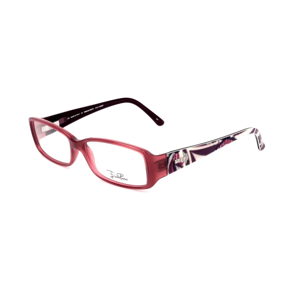 Emilio Pucci Women's Pink Plastic Frames