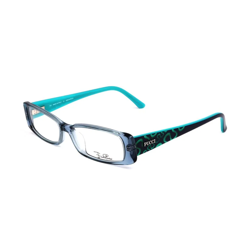 Emilio Pucci Women's Blue Plastic Frames