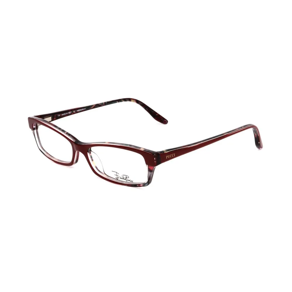 Emilio Pucci Women's Red Plastic Frames