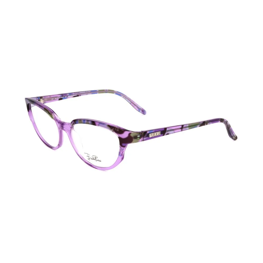 Emilio Pucci Women's Purple Plastic Frames