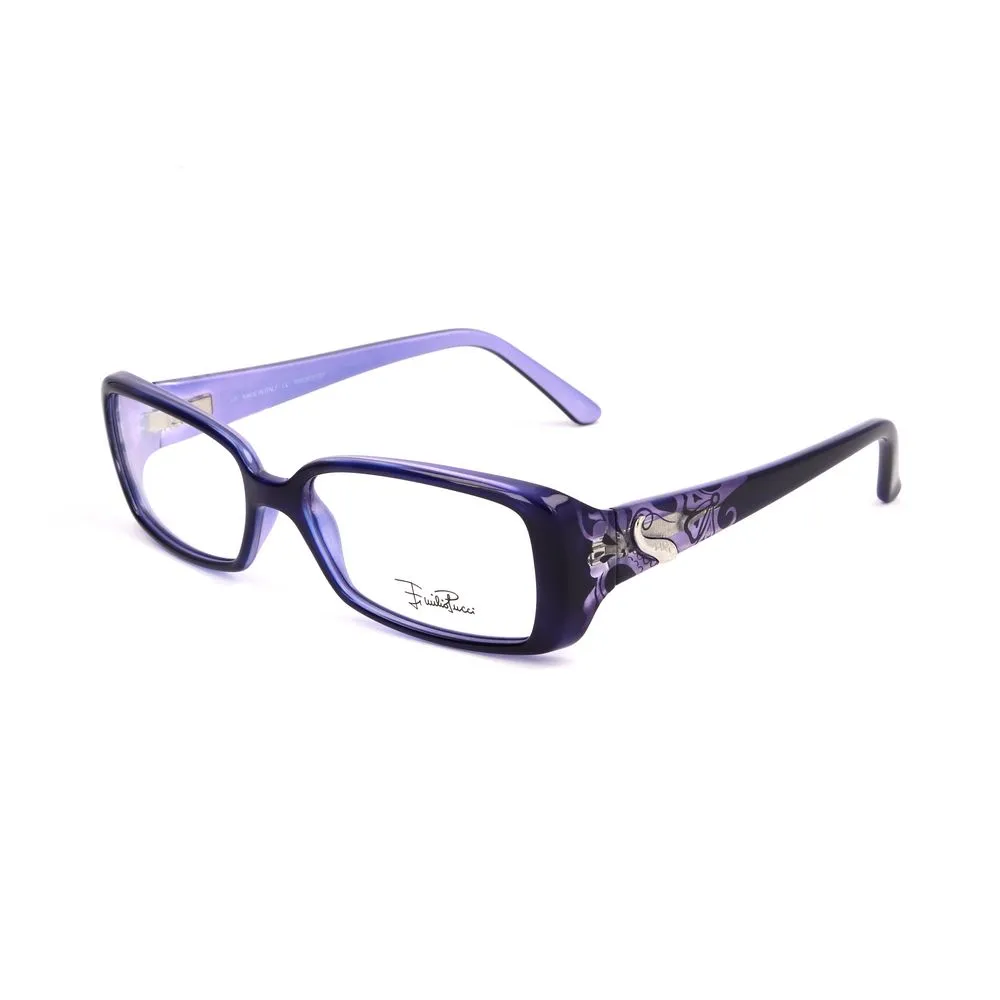 Emilio Pucci Women's Purple Plastic Frames