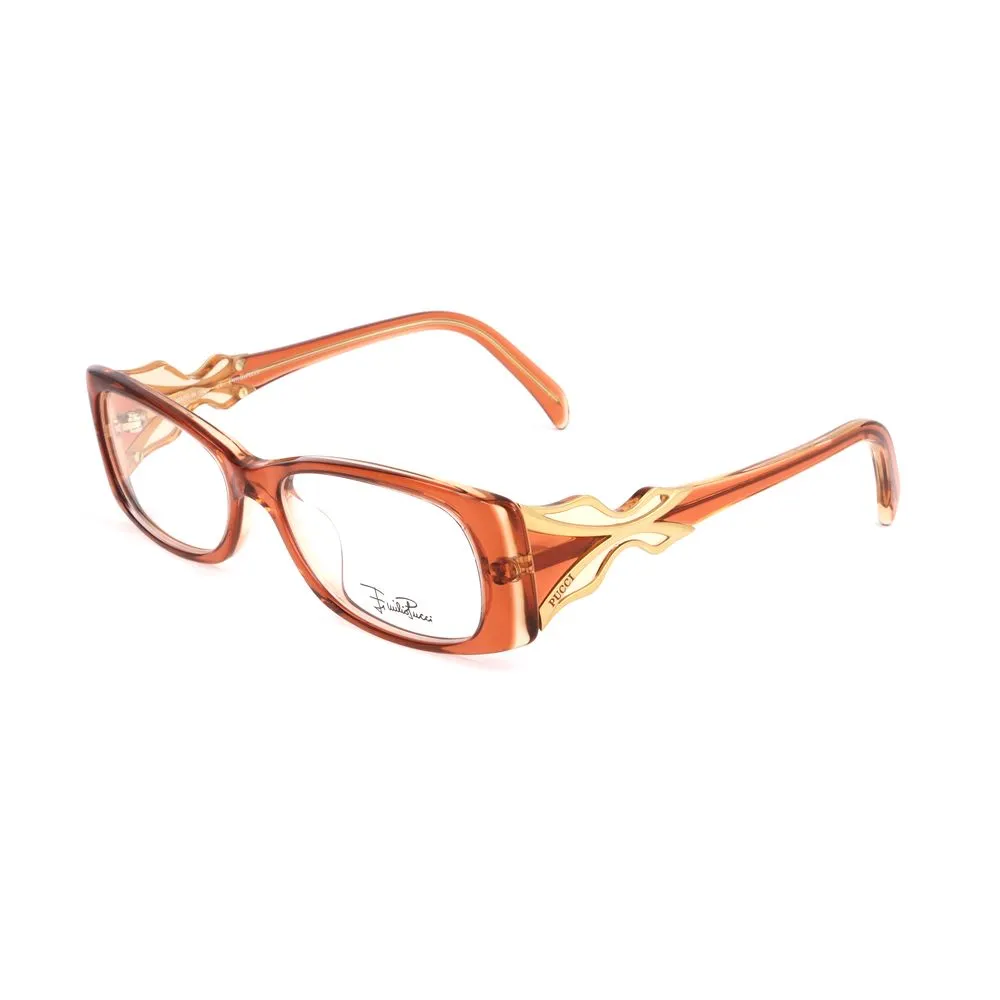 Emilio Pucci Women's Orange Plastic Frames