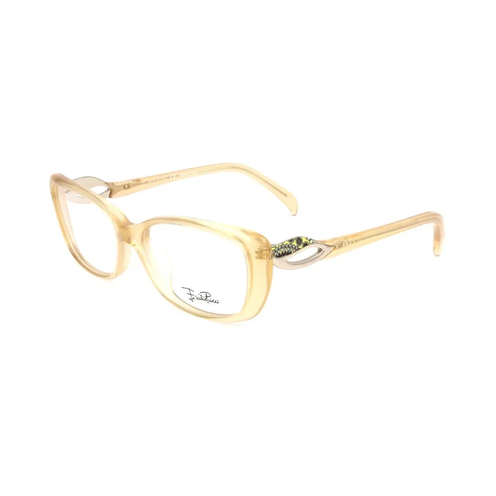 Emilio Pucci Women's Orange Plastic Frames