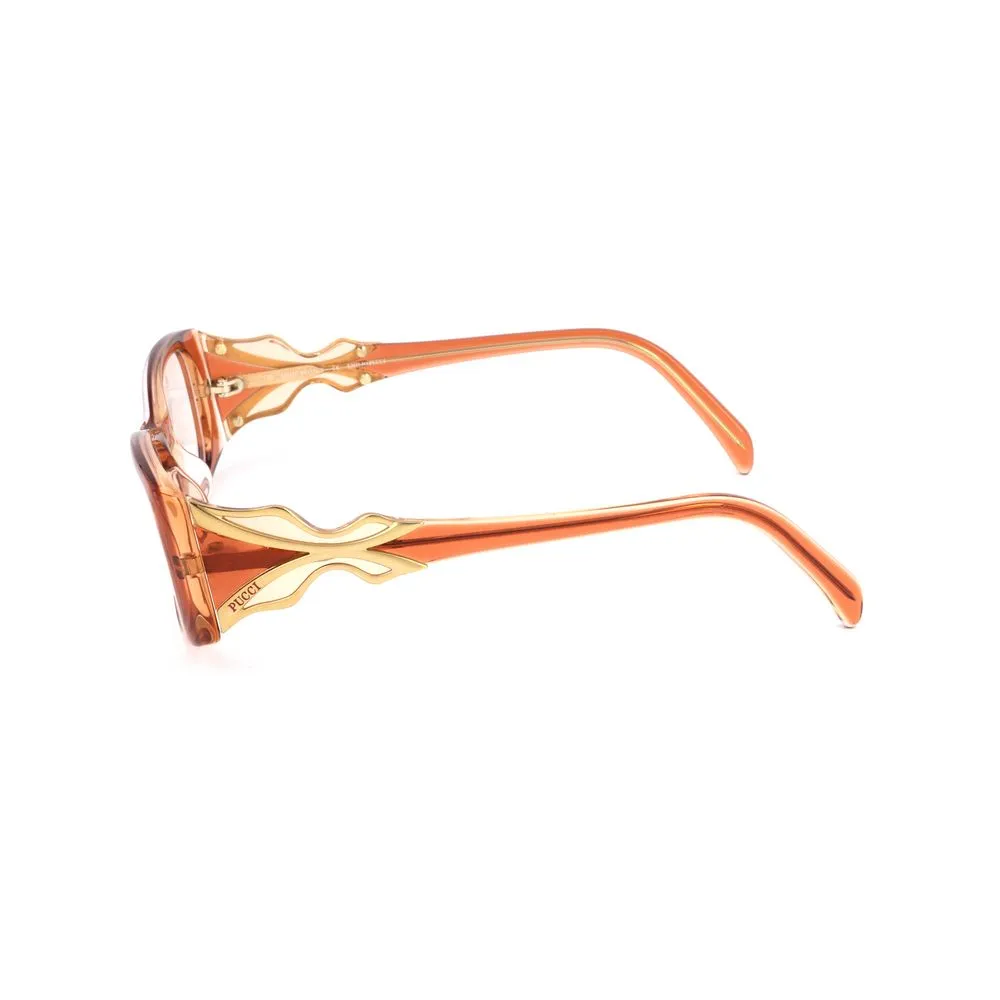 Emilio Pucci Women's Orange Plastic Frames