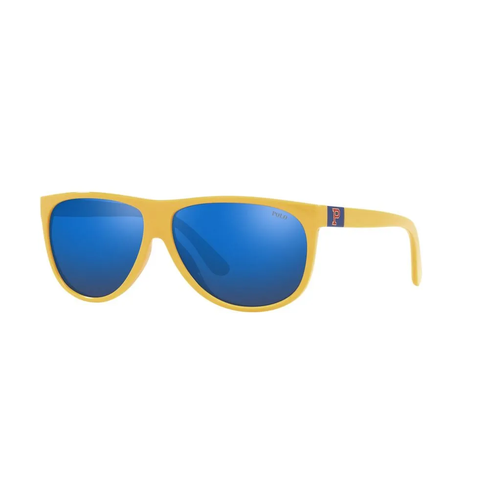 Ralph Lauren Men's Yellow Acetate Sunglasses