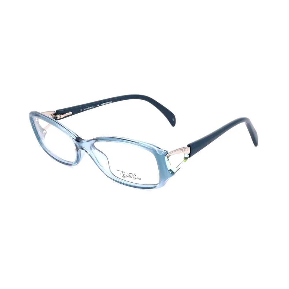 Emilio Pucci Women's Blue Plastic Frames