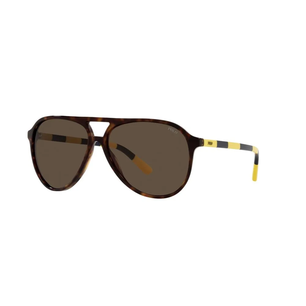 Ralph Lauren Men's Brown Acetate Sunglasses