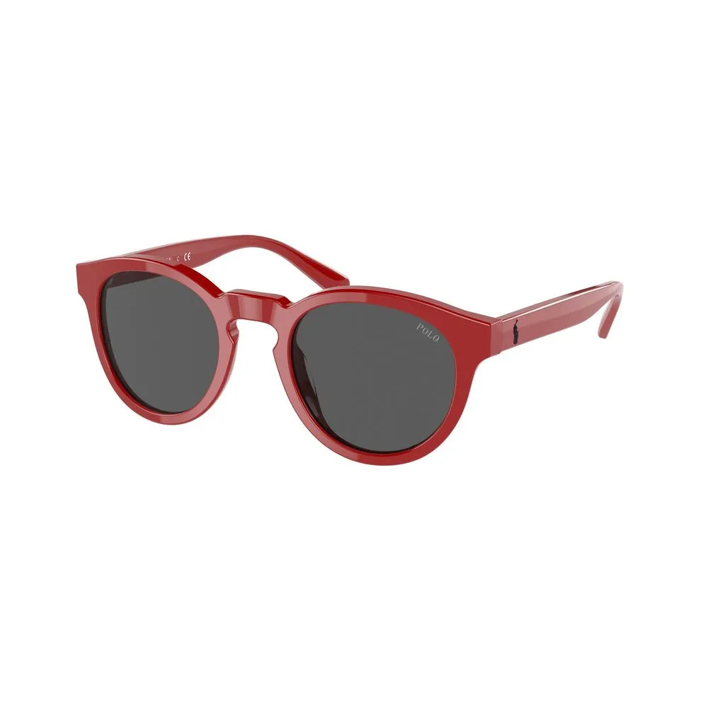 Ralph Lauren Men's Red Acetate Sunglasses