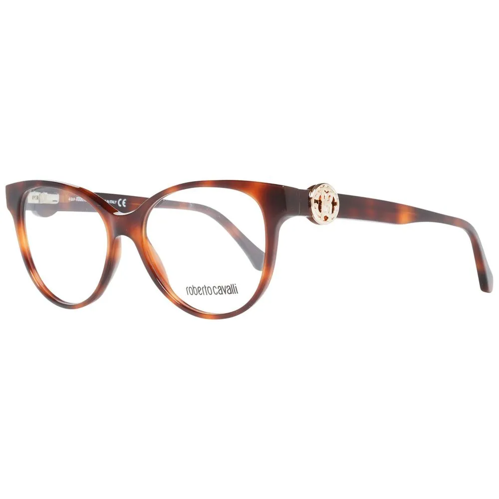 Roberto Cavalli Women's Brown Plastic Frames
