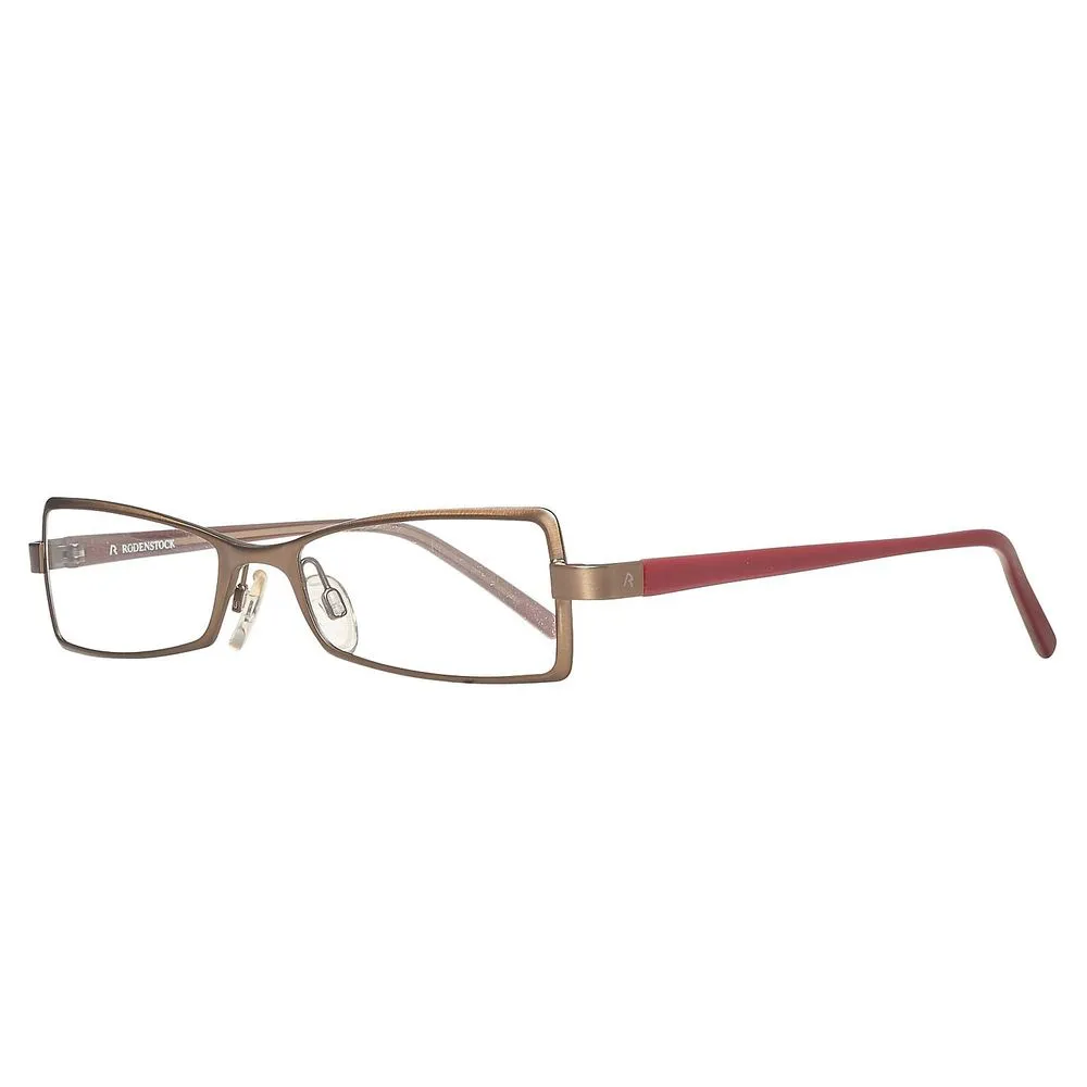Rodenstock Women's Brown Metal And Plastic Frames