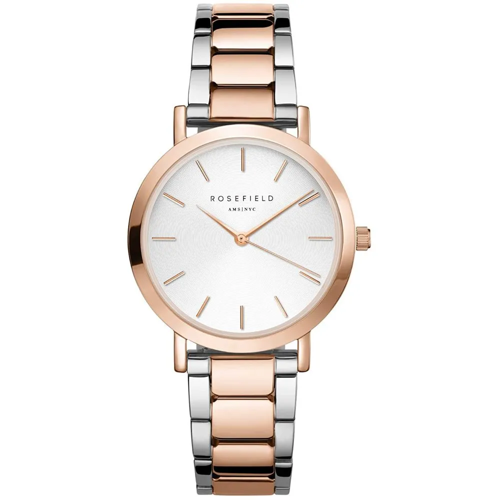 Rosefield Women's Rose Gold Steel Watch
