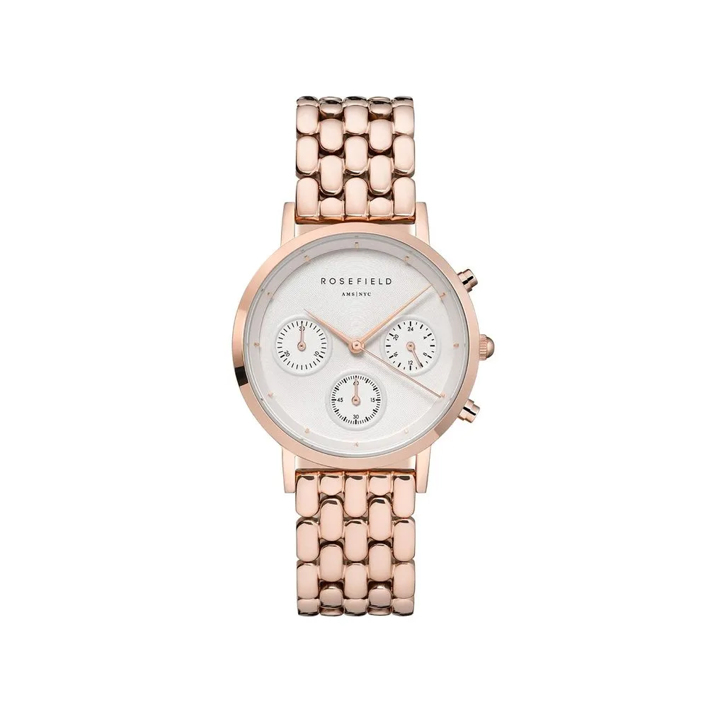 Rosefield Women's Multicolor Stainless Steel Stainless Steel Watch