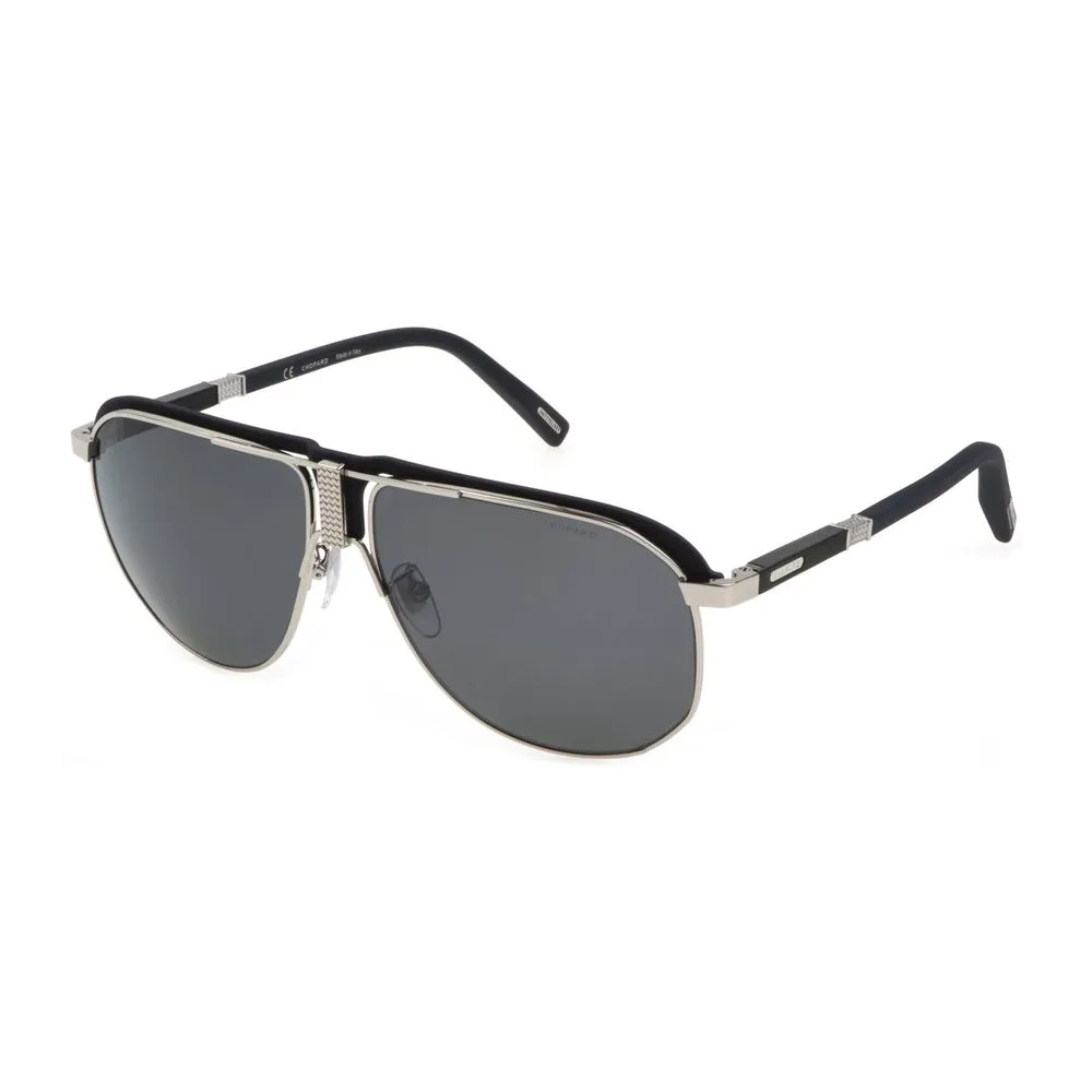 Chopard Men's Silver Metal Sunglasses