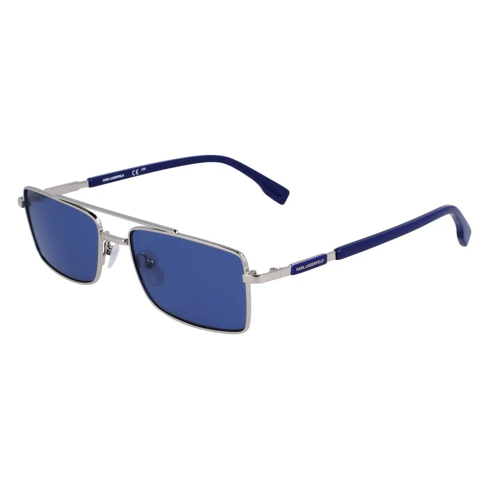 Karl Lagerfeld Men's Gray Metal Sunglasses