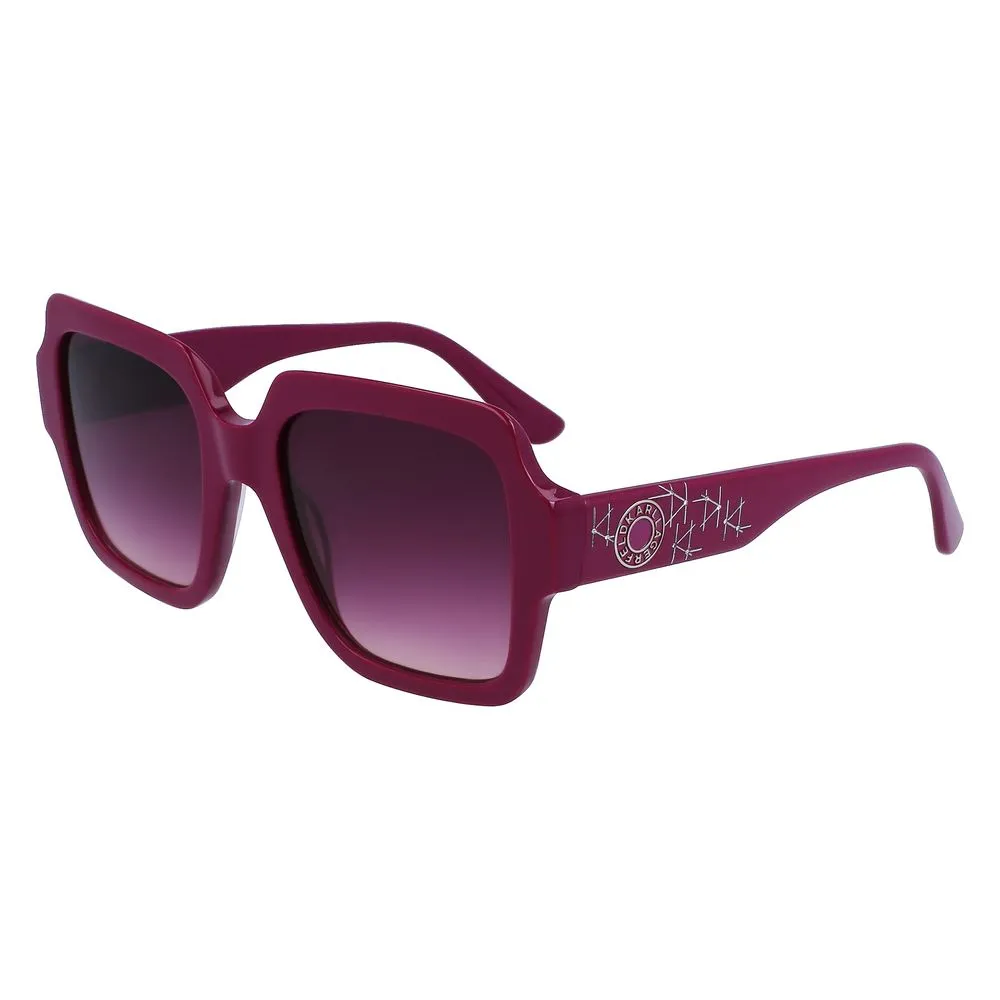 Karl Lagerfeld Women's Gray Acetate Sunglasses