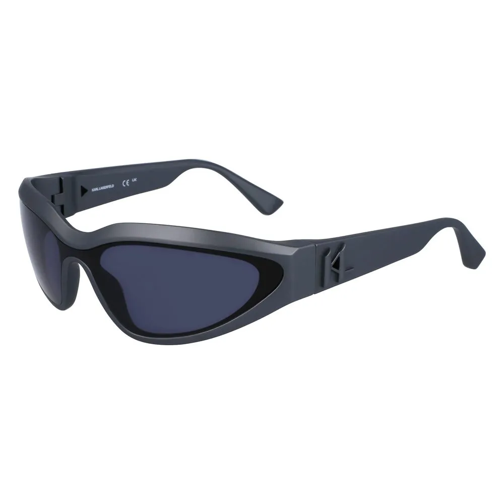 Karl Lagerfeld Unisex Gray Injected Sunglasses