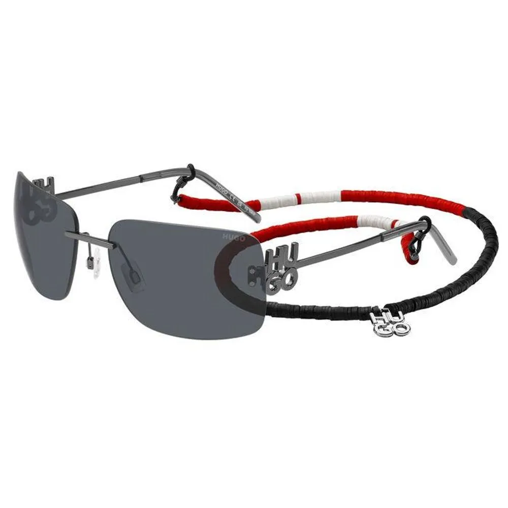 Hugo Boss Unisex Gray Metal Sunglasses