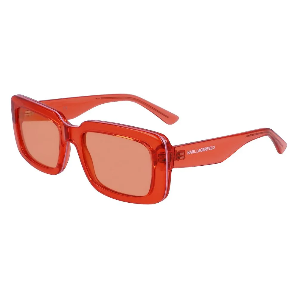 Karl Lagerfeld Unisex Orange Injected Sunglasses