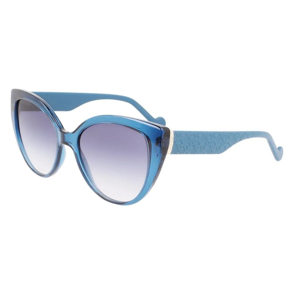 Liu Jo Women's Blue Injected Sunglasses