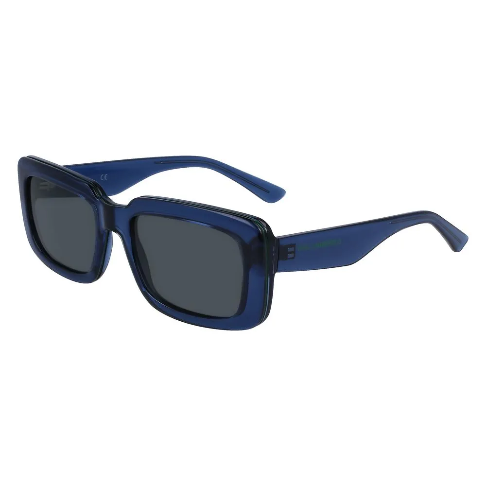 Karl Lagerfeld Unisex Blue Injected Sunglasses