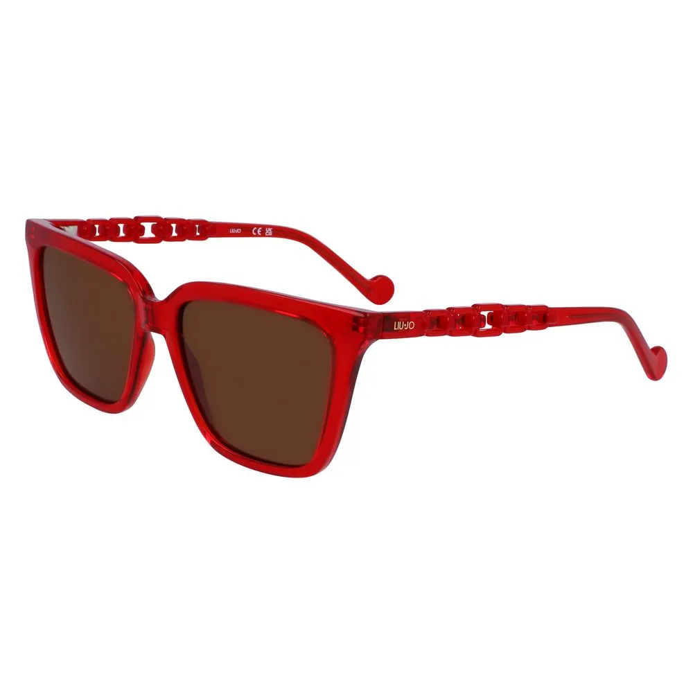 Liu Jo Women's Red Injected Sunglasses