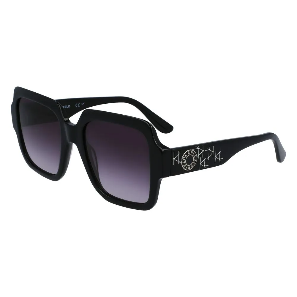 Karl Lagerfeld Women's Black Acetate Sunglasses