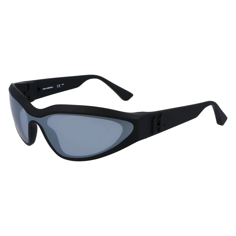 Karl Lagerfeld Unisex Black Injected Sunglasses