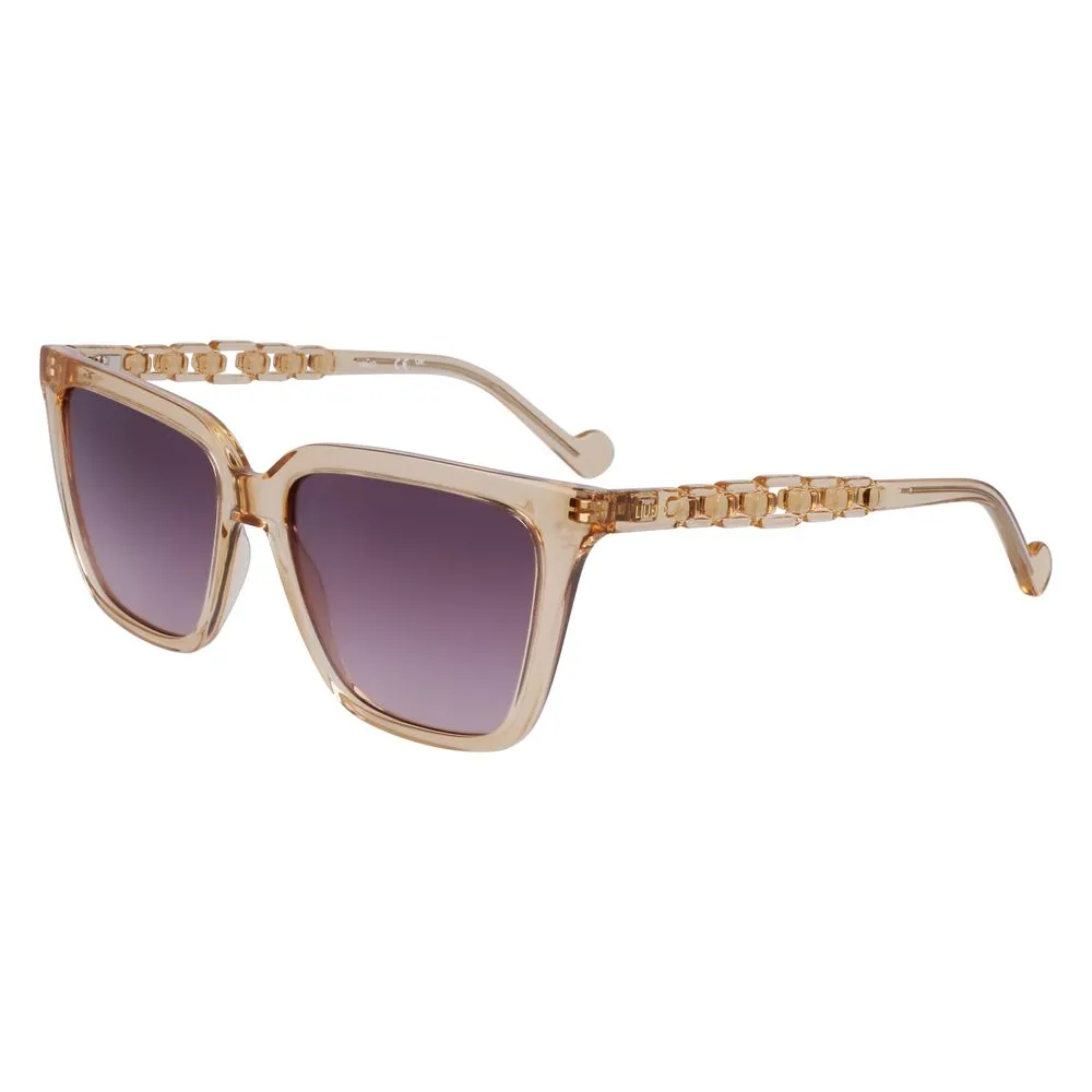 Liu Jo Women's Brown Injected Sunglasses