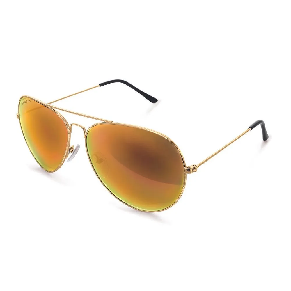 Folli Follie Women's Gold Metal Sunglasses