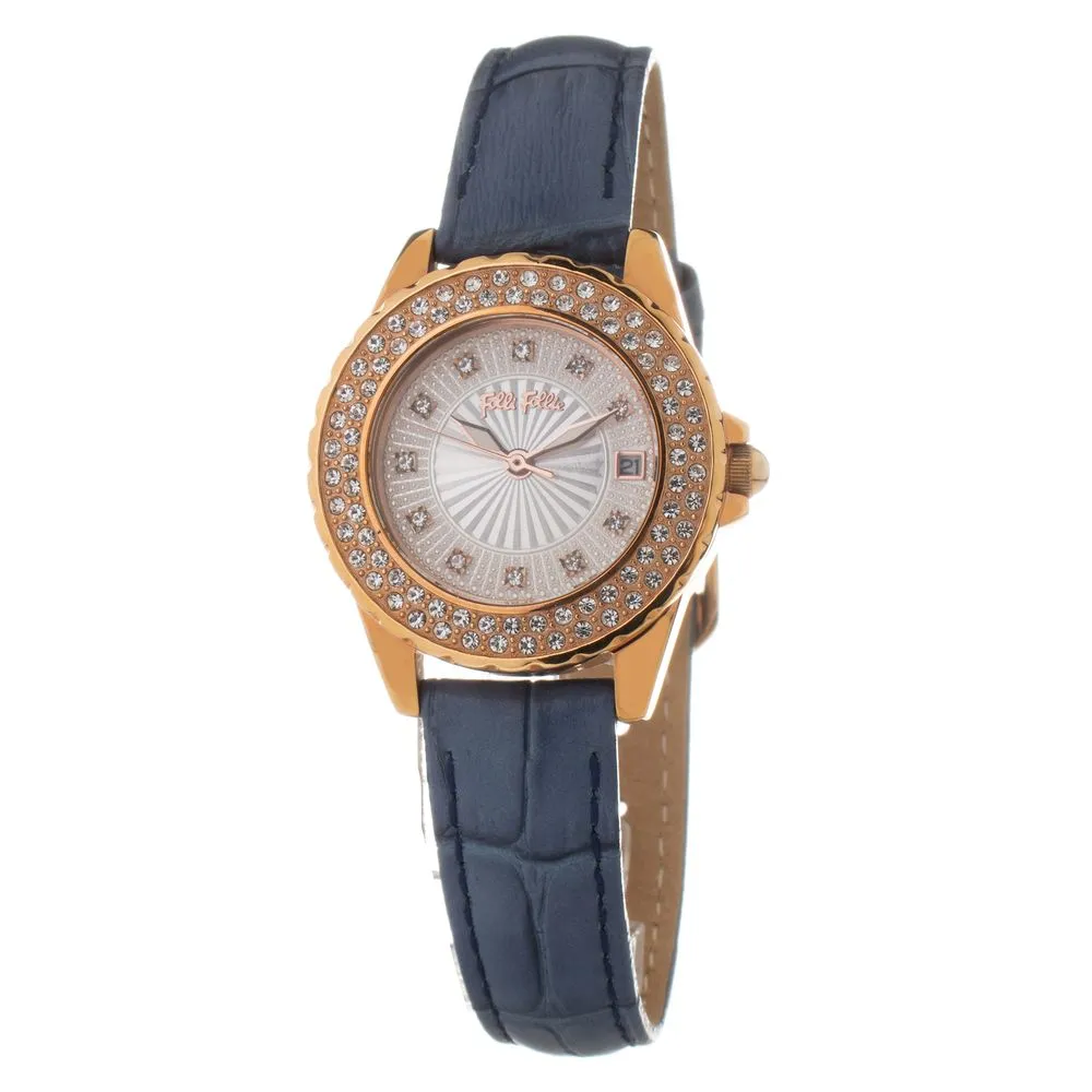 Folli Follie Women's Blue Leather Watch