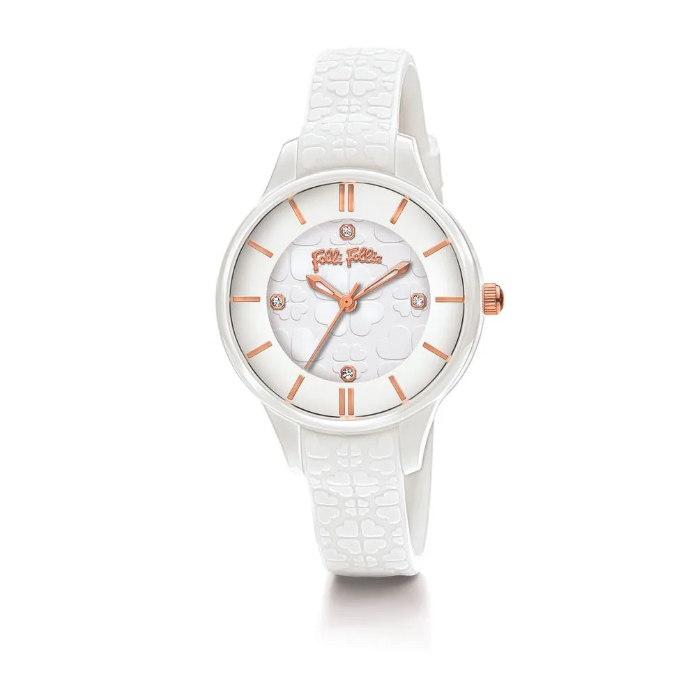 Folli Follie Women's White Plastic Watch