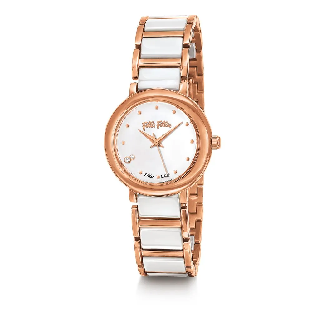 Folli Follie Women's White Steel Watch