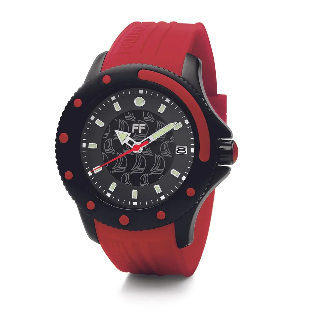 Folli Follie Women's Red Silicone Watch