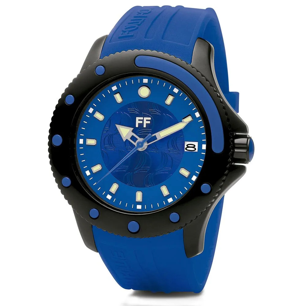 Folli Follie Women's Blue Silicone Watch