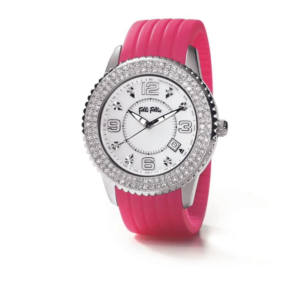 Folli Follie Women's Multicolor Silicone Watch