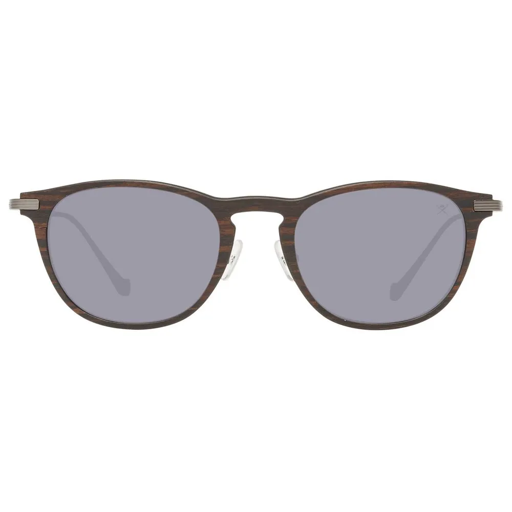 Hackett Men's Brown Metal Metal Metal Sunglasses