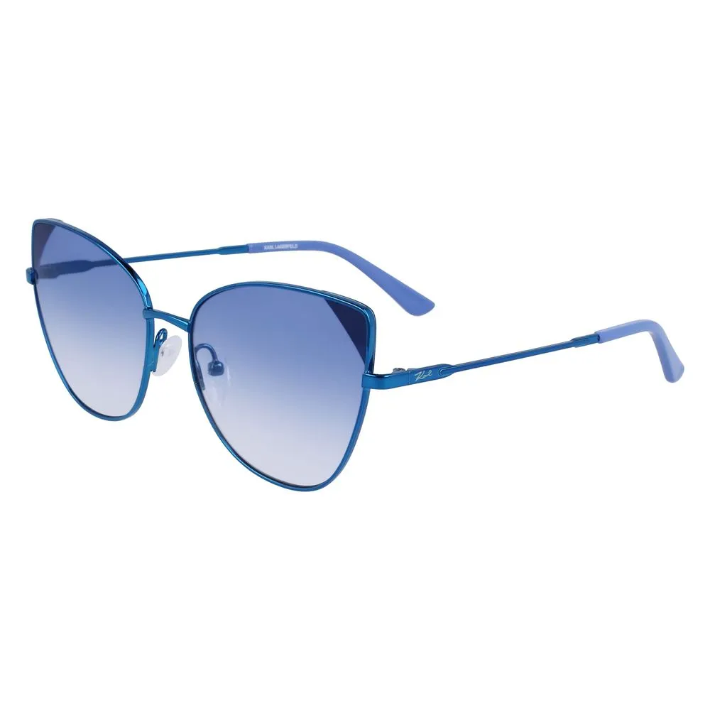 Karl Lagerfeld Women's Blue Metal Sunglasses