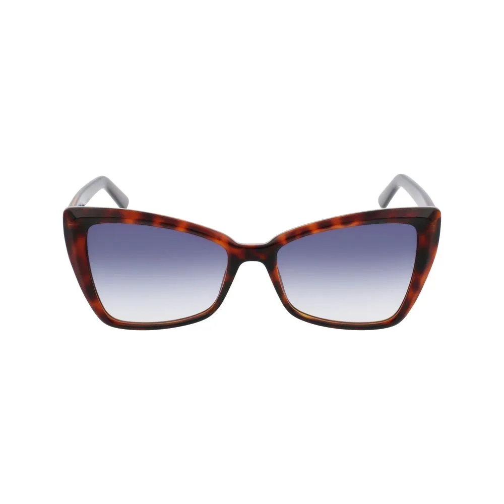 Karl Lagerfeld Women's Brown Injected Sunglasses