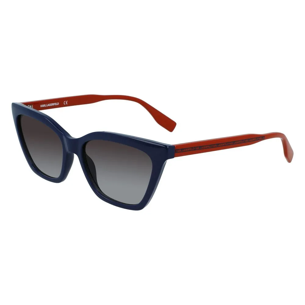 Karl Lagerfeld Women's Blue Cp Injected Sunglasses
