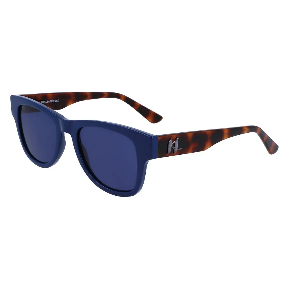 Karl Lagerfeld Unisex Blue Injected Sunglasses