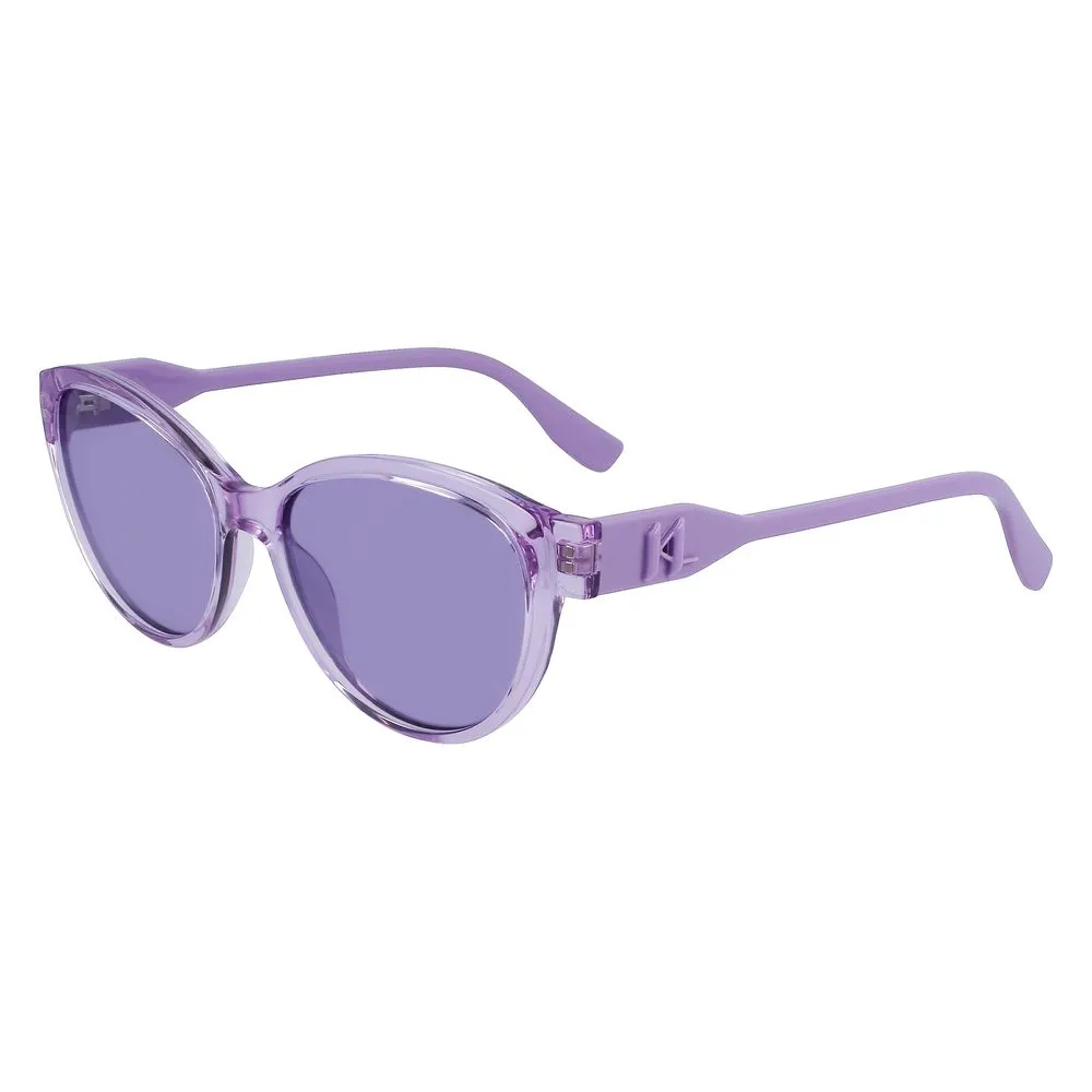 Karl Lagerfeld Women's Purple Injected Sunglasses